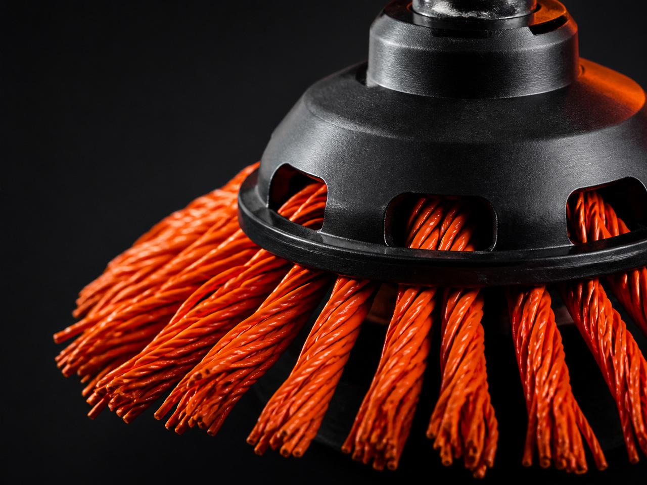 Cuts weeds, moss & rust — never snaps.